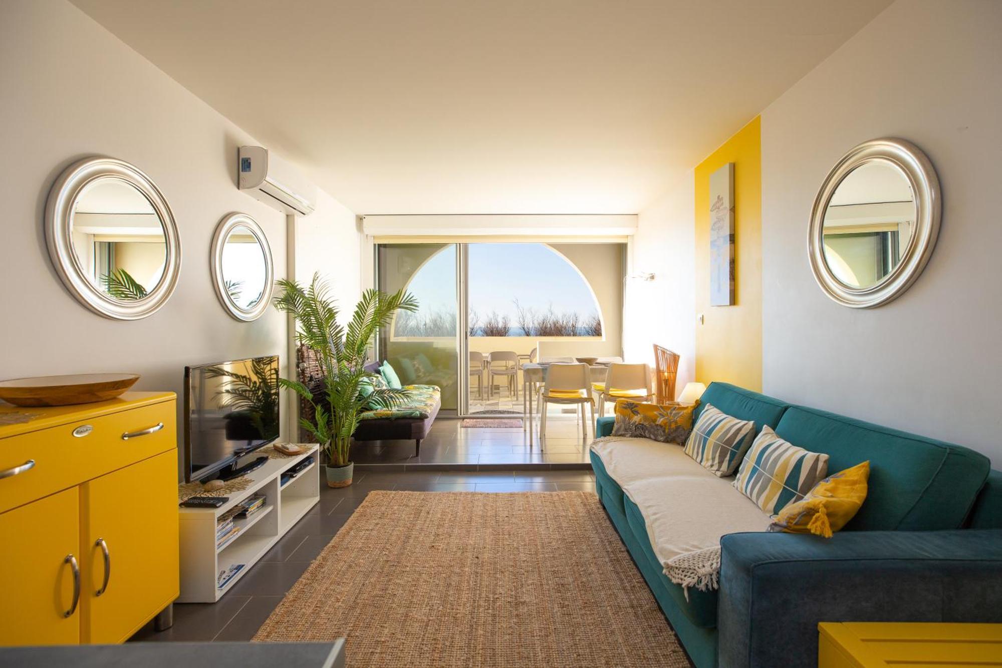 La Dune D'Or - Vue Mer, Studio Face A La Plage Avec Terrasse Soorts-Hossegor Esterno foto